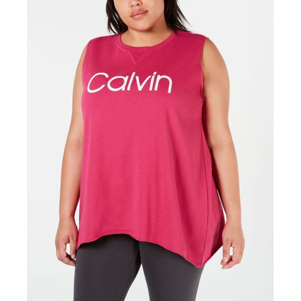 Calvin Klein Performance Plus Size Sleeveless T-Shirt